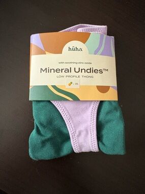 Huha Mineral Undies™ Low Profile Thong in Lilac